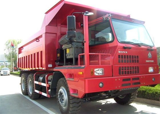 SINOTRUK Howo 371hp 6X4 70 Ton Mining caminhão basculante