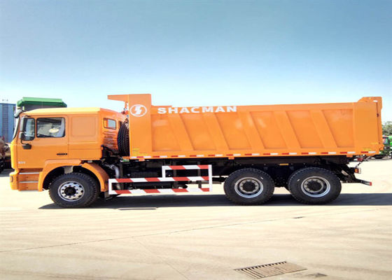Caminhões de Tipper Mining 6x4 375hp SHACMAN da descarga
