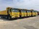 Medidores cúbicos do veículo com rodas 30 de HYVA 8x4 12 40 toneladas de SINOTRUK caminhão basculante