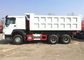 táxi 20 de 371hp 6x4 HW76 30 toneladas 3.8m SINOTRUK caminhão basculante