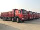 8x4 12 veículo com rodas de 50 toneladas 80km/H SINOTRUK Tipper Truck