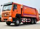 Eliminação de carregamento traseira 20 Ton Refuse Compactor Truck